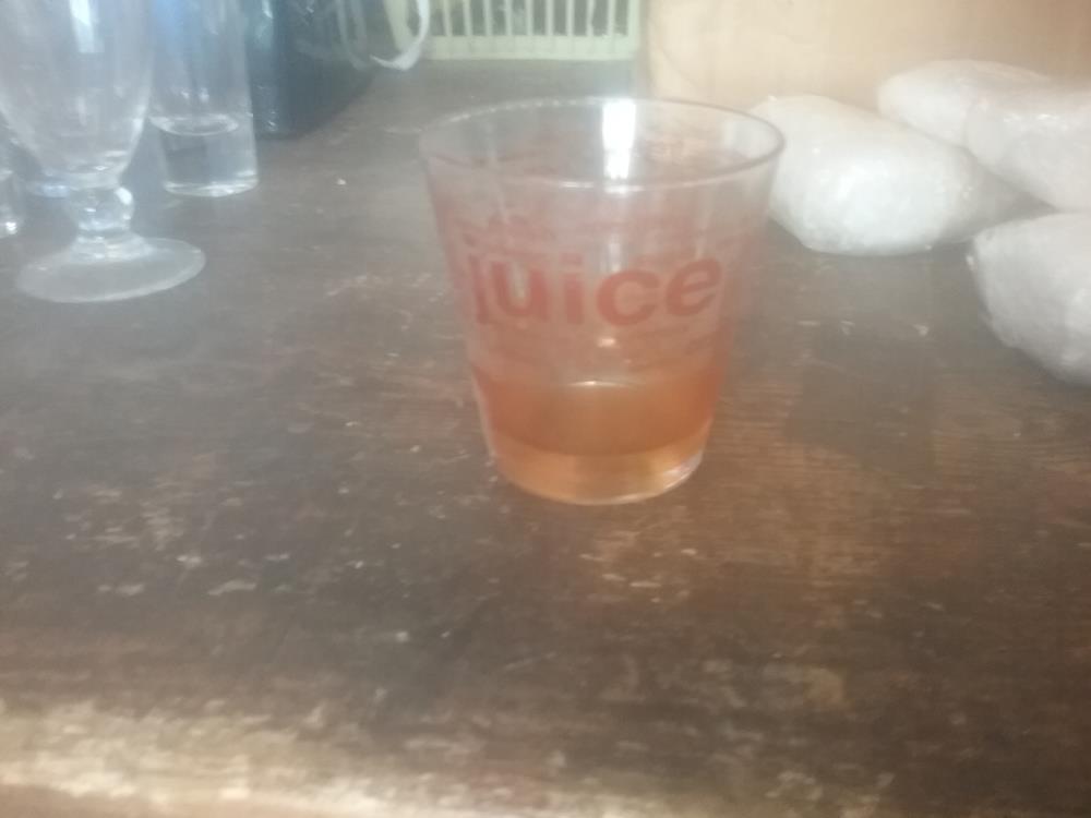 VERRE JUS DE FRUIT