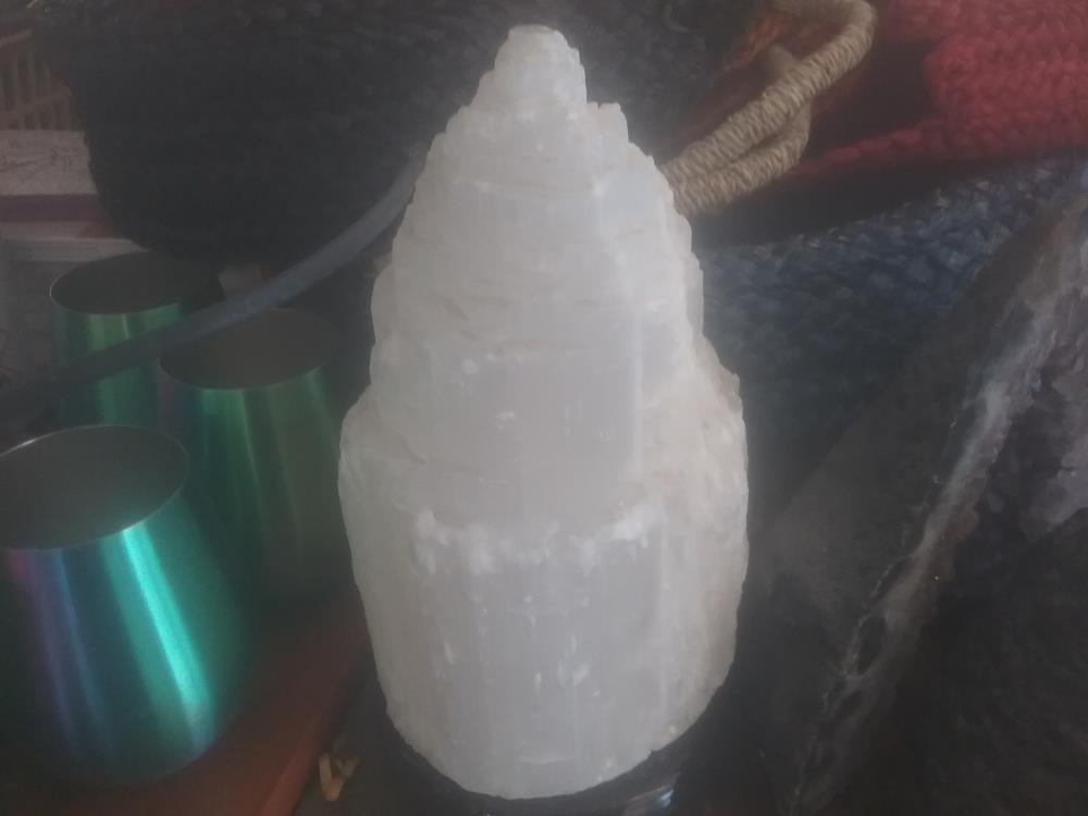 LAMPE SELENITE