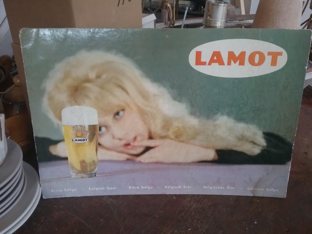 CARTON PUB BIERRE LAMOT