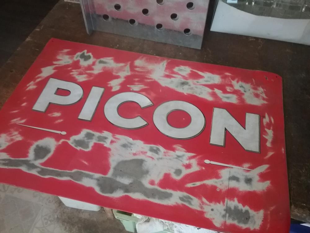 PLAQUE PEINTE PICON 