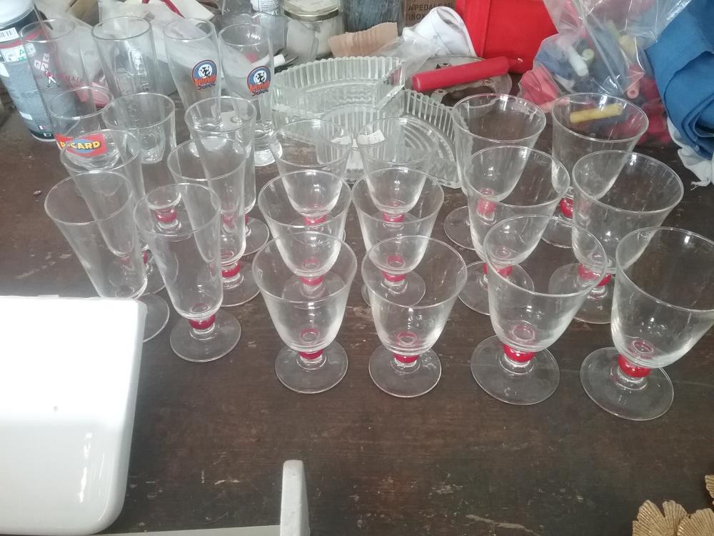 SERIE DE VERRES 