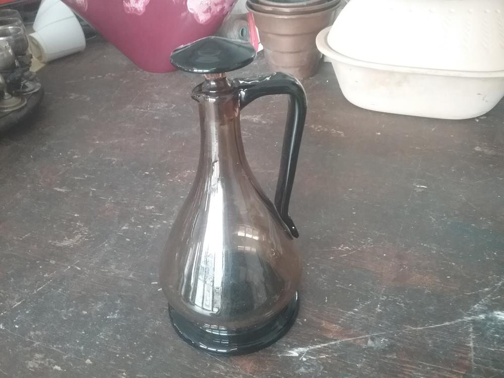 CARAFE VERRE FUME