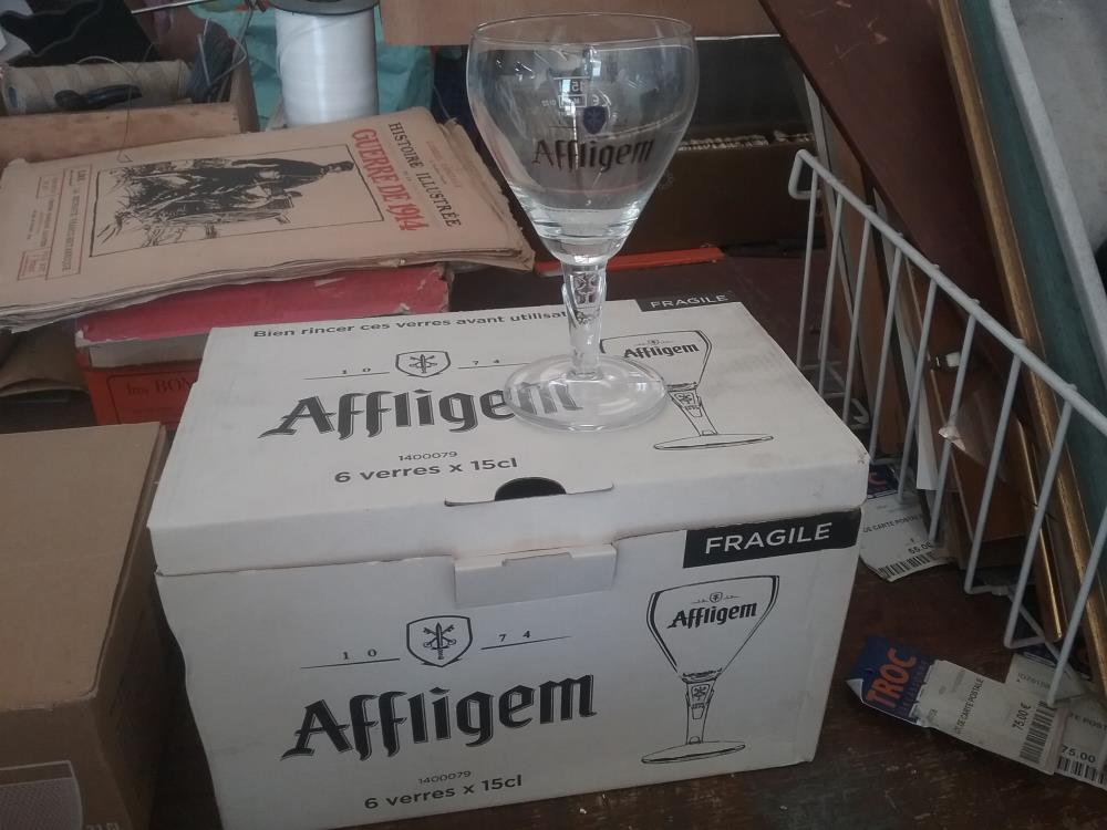 6 VERRES AFFLIGEN