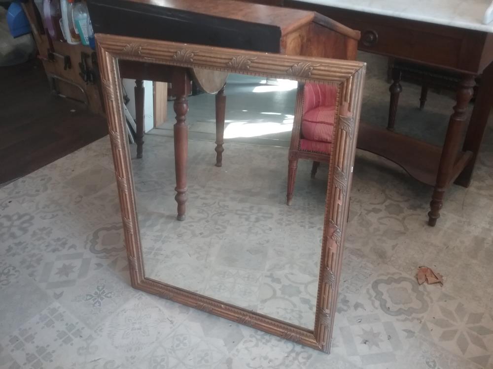 MIROIR DORE 