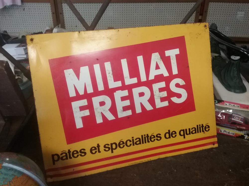 TOLE PEINTE MILLAT FRERES