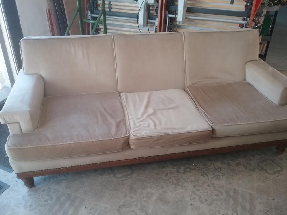 CANAPE AN 60 VELOURS BEIGE