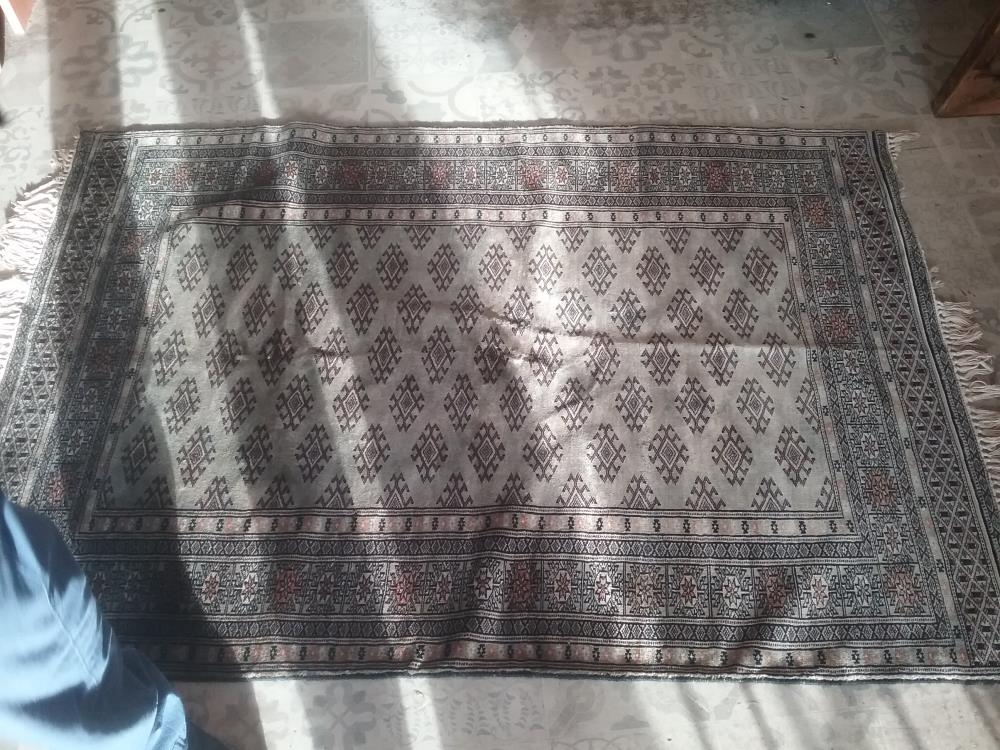 TAPIS KONIA TURQUE