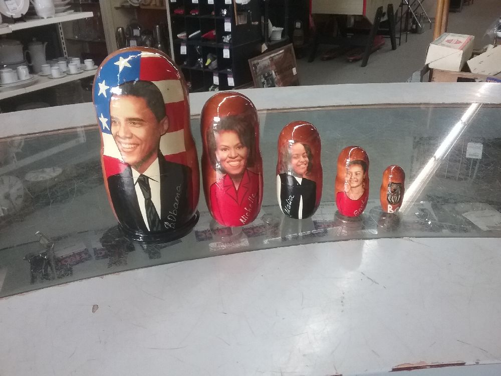 POUPÉES RUSSES FAMILLE OBAMA