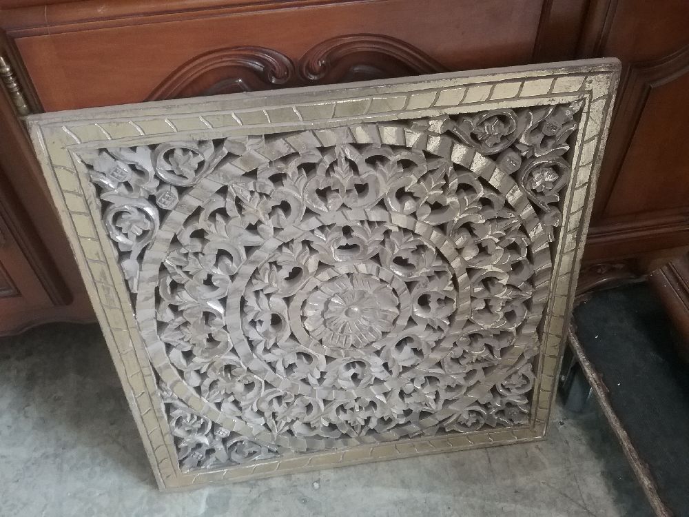 PANEAU BOIS SCULPTE
