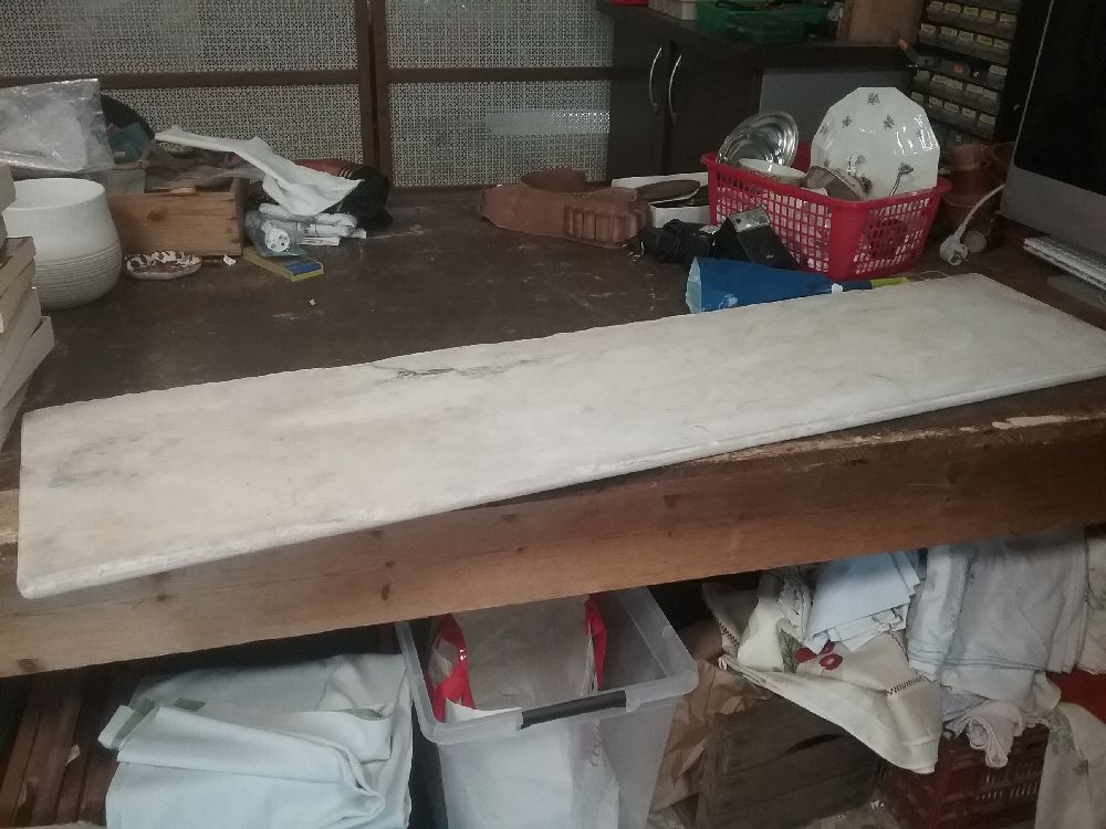 MARBRE BLANC 135X32
