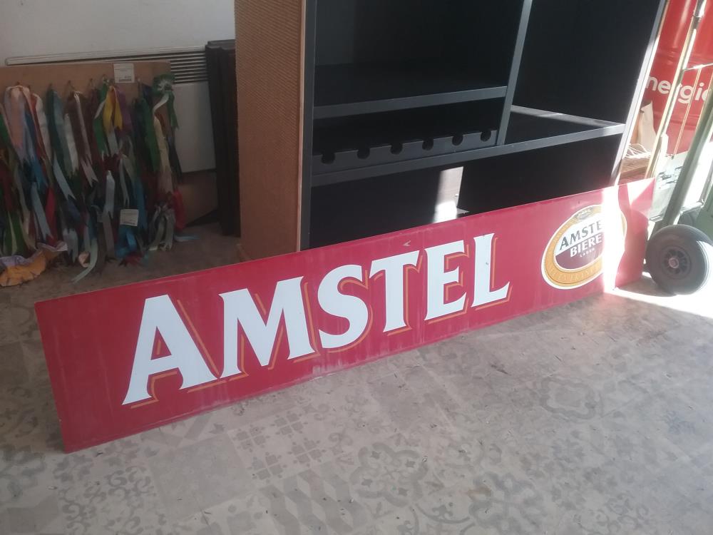 ENSEIGNE PEINTE AMSTEL