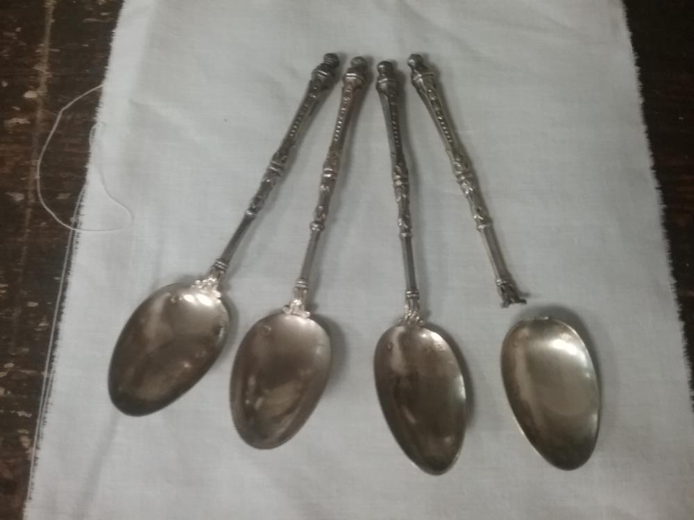 3 CUILLERES ARGENT MINERVE 30G