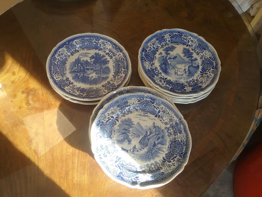 12 ASSIETTES VILLEROY ET BOCH