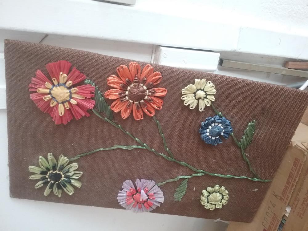 CADRE FLEURS AN 70