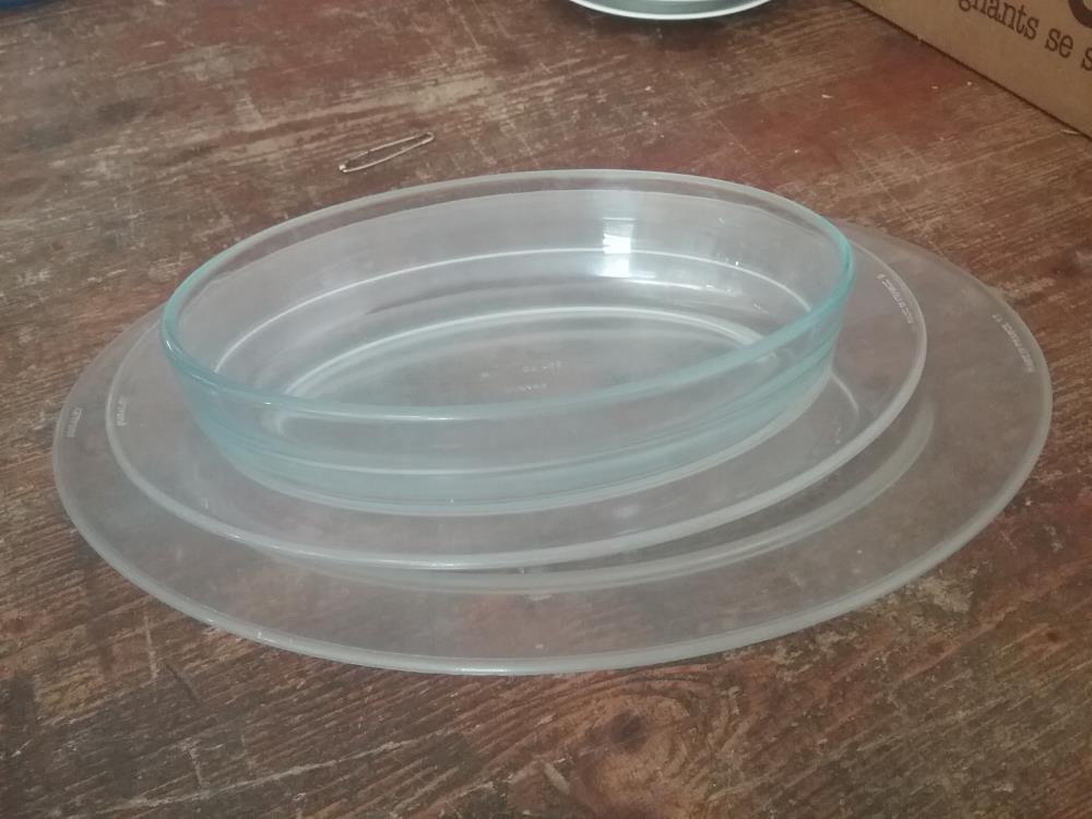 3 PLATS VERRE