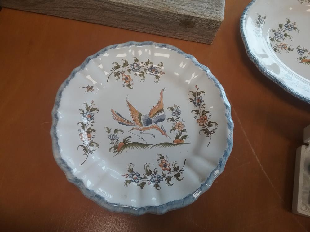 ASSIETTE MOUSTIER