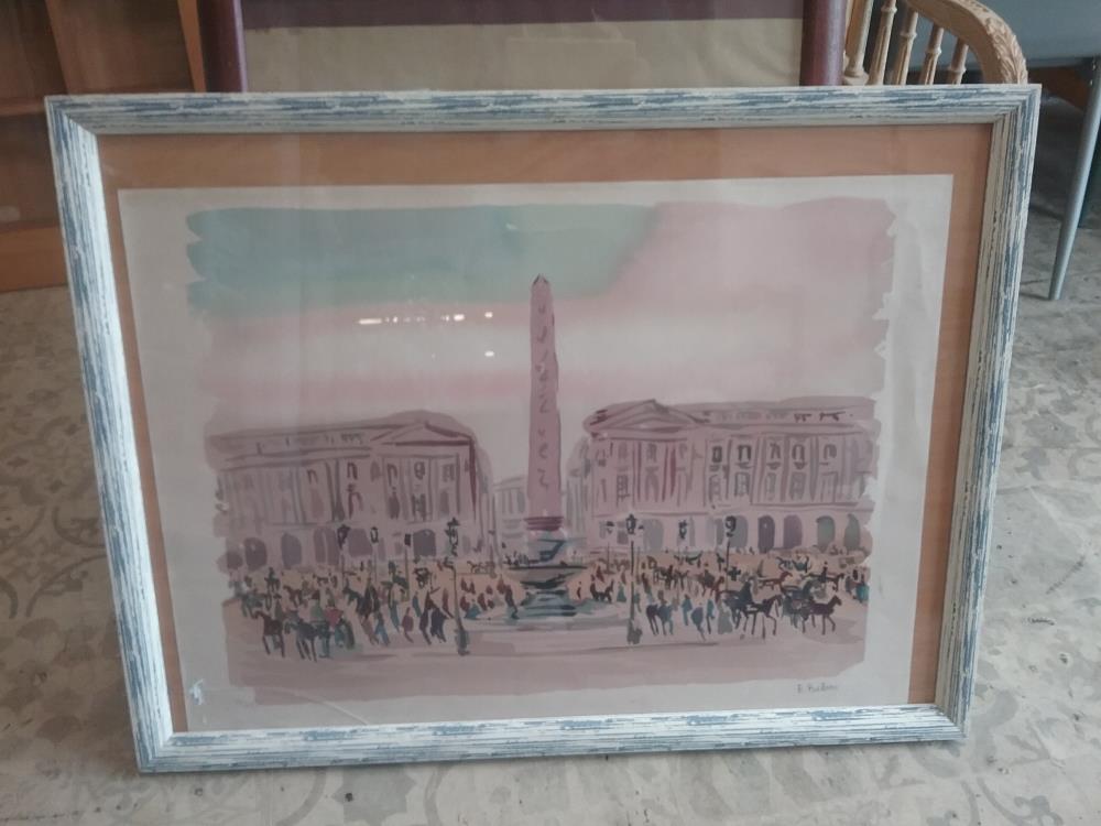 LITHO OBELISQUE SIGNE BELLINI