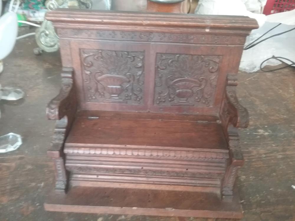 MINI BANC RENAISSANCE ITALIENNE