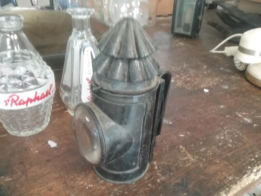 LAMPE MINEUR ANCIENNE
