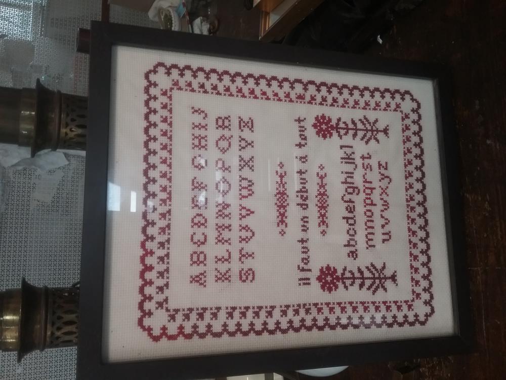 BRODERIE ABECEDAIRE