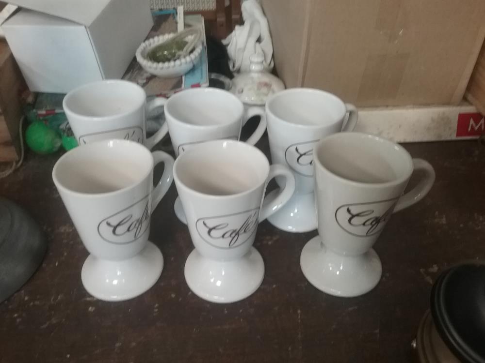 6 TASSES CAFE