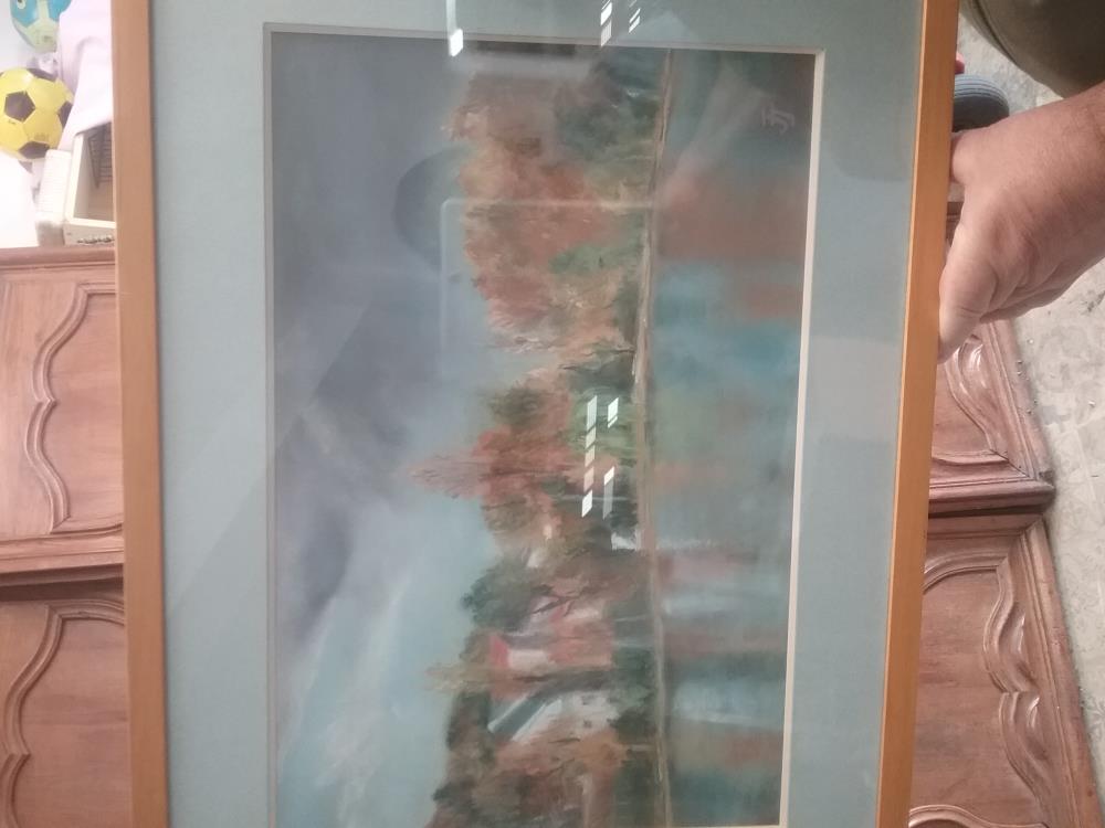 PASTEL BORD DE L'EAU