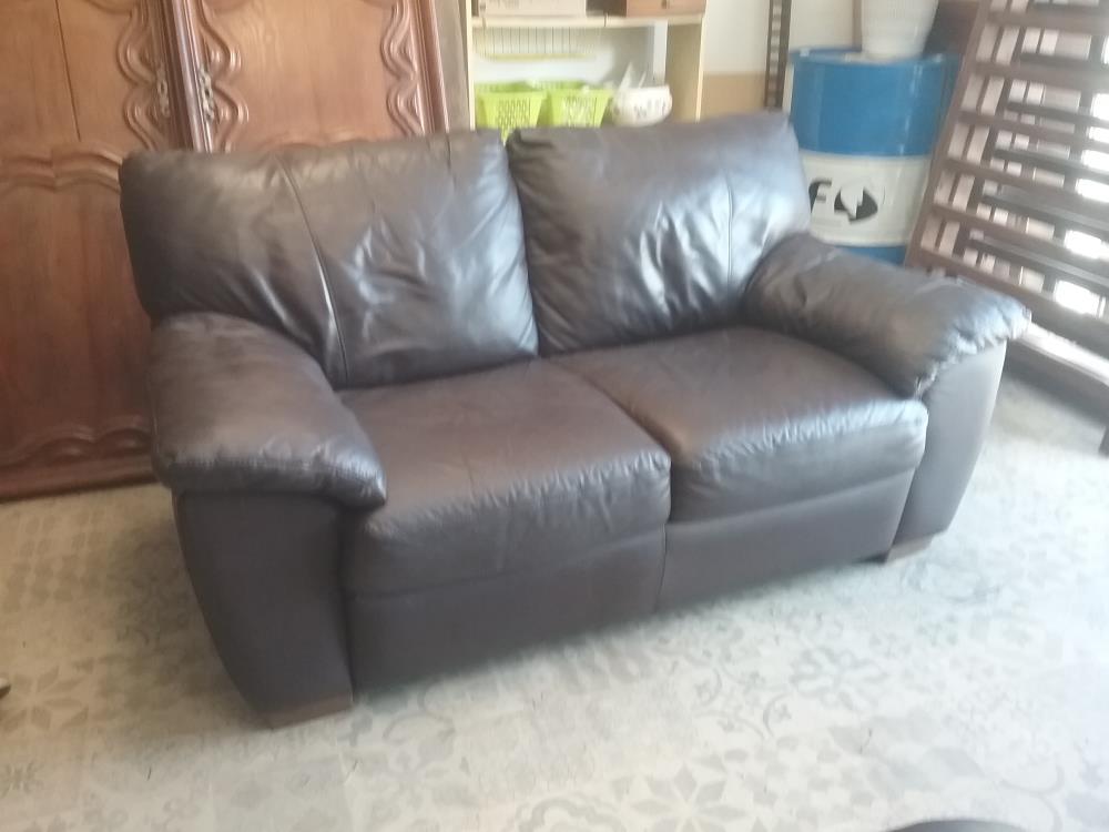 CANAPE 2P CUIR