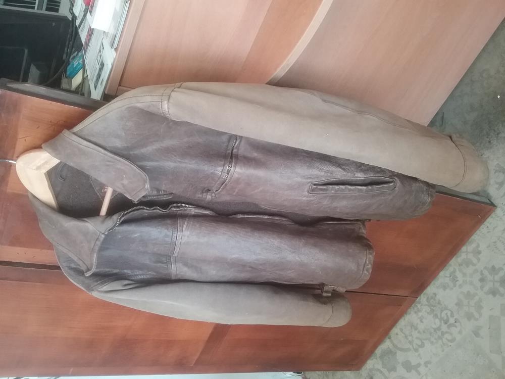BLOUSON CUIR BONNEVILLE