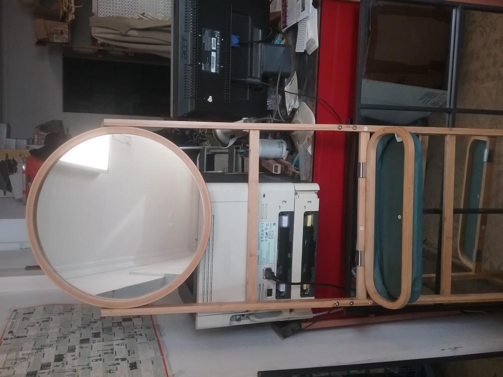 ECHELLE MIROIR SDB BAMBOU