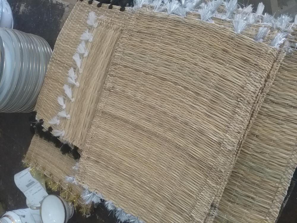 LOT DE SET DE TABLE PAILLE 