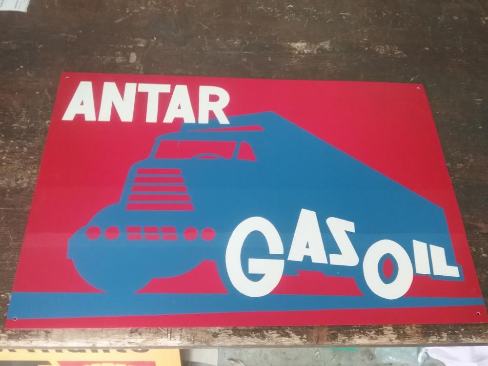 PLAQUE CAMION ANTAR