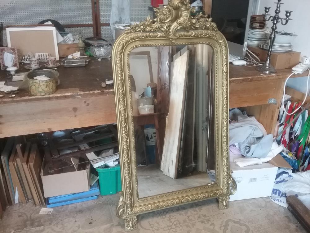 MIROIR DORE ANCIEN