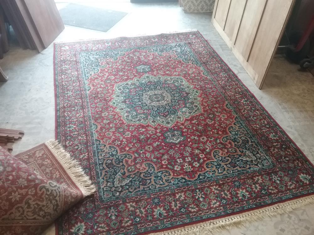 TAPIS ANCIEN ROUGE 140X200