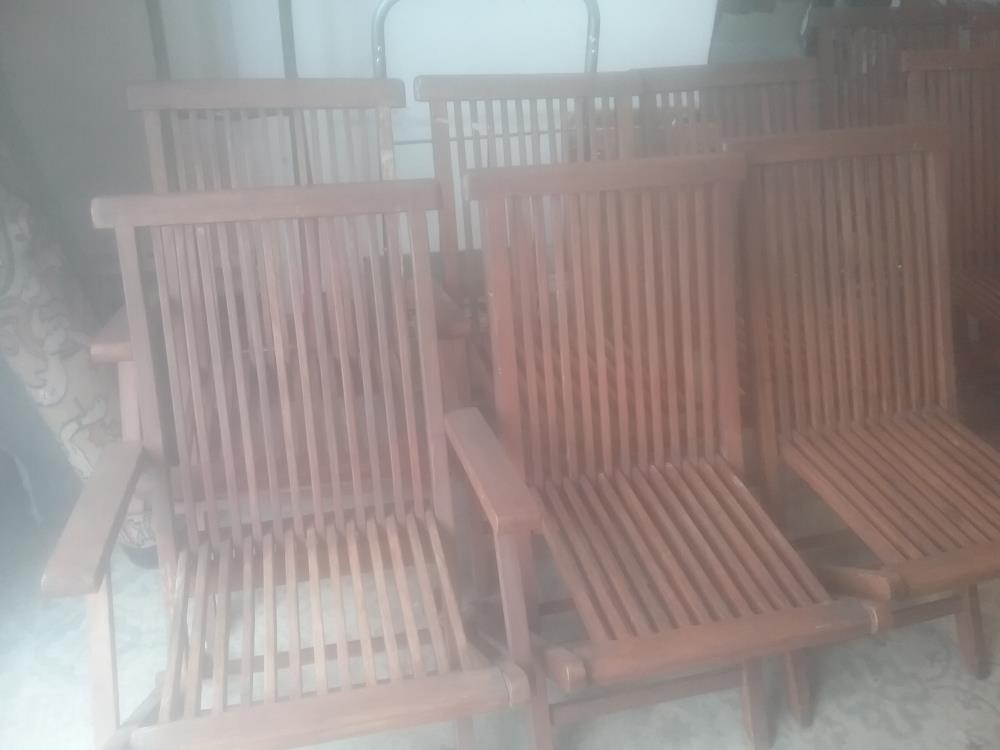 4 CHAISES + 2 FAUTEUILS TECH
