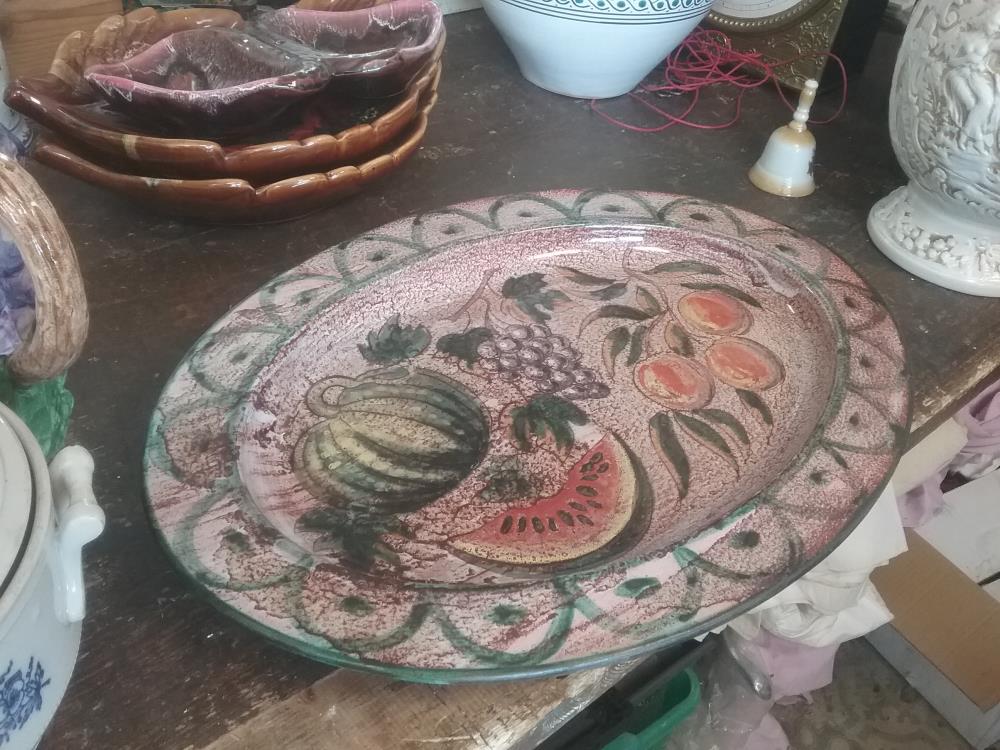GRAND PLAT FRUITS VALLAURIS
