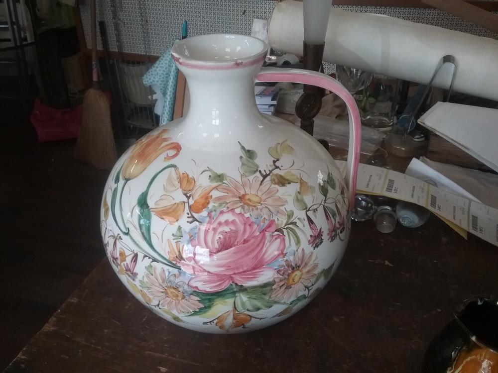 GROS VASE FLEURI