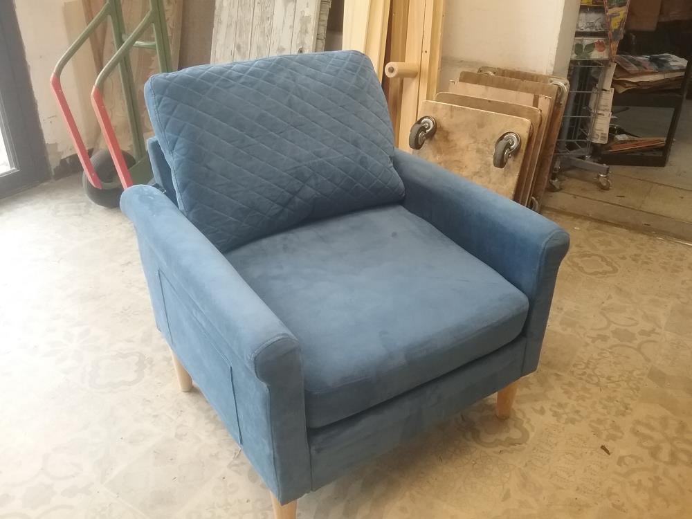 FAUTEUIL BLEU 