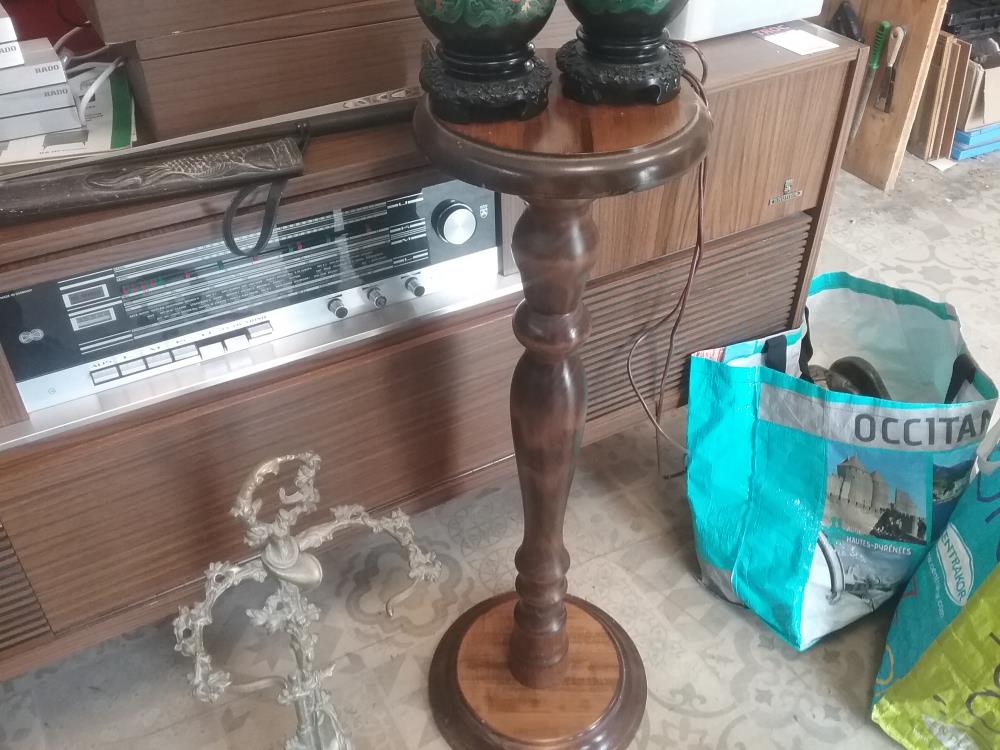 PORTE POT BOIS