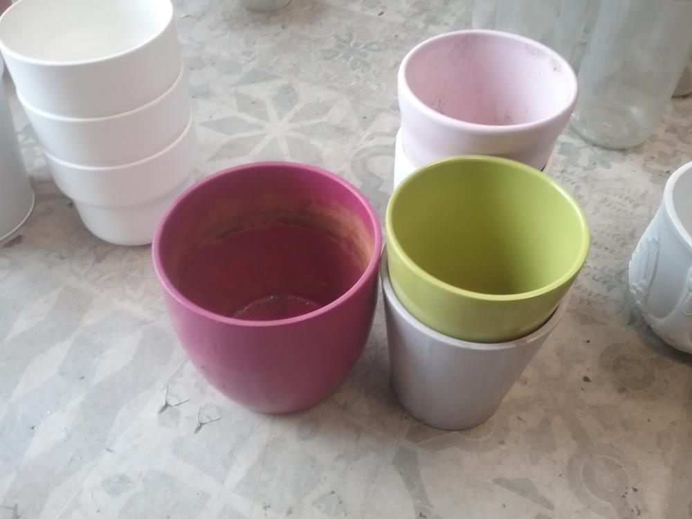 CACHE POT COULEUR 