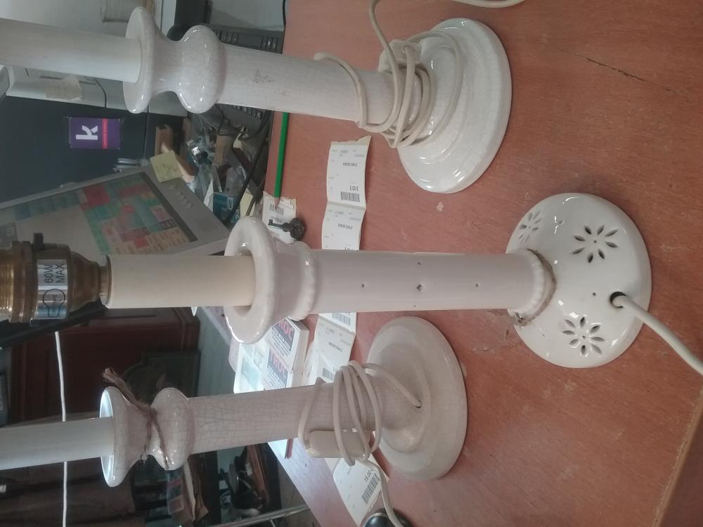 LAMPE PORCELAINE LAURA ASHLEY