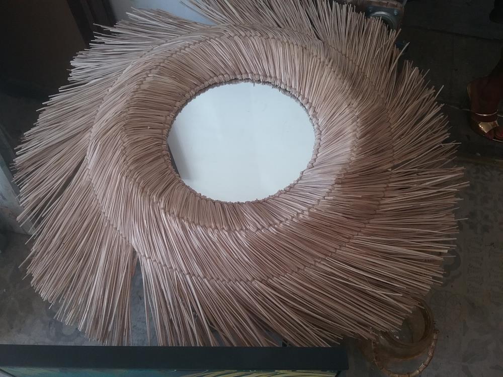 MIROIR PAILLE 