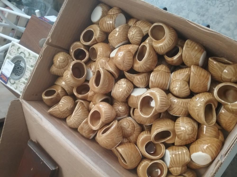 100 ESCARGOTS CERAMIQUE