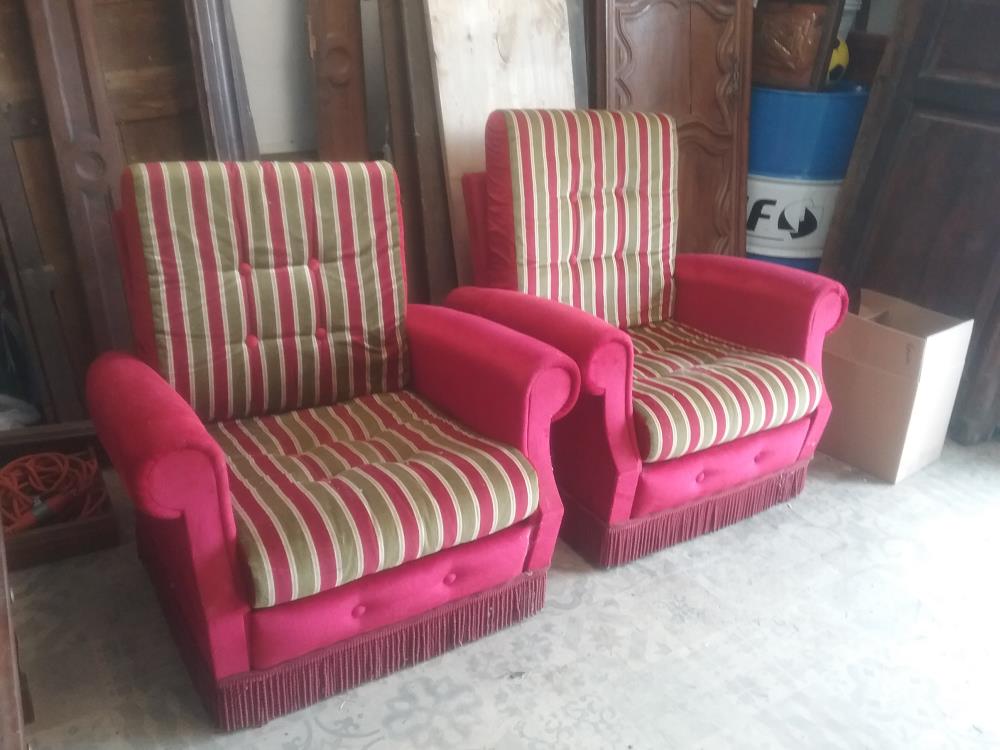 FAUTEUIL ROUGE