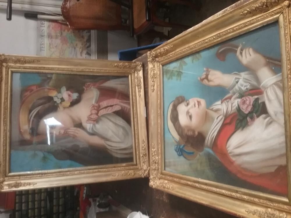 TABLEAU PASTEL SIGNE 