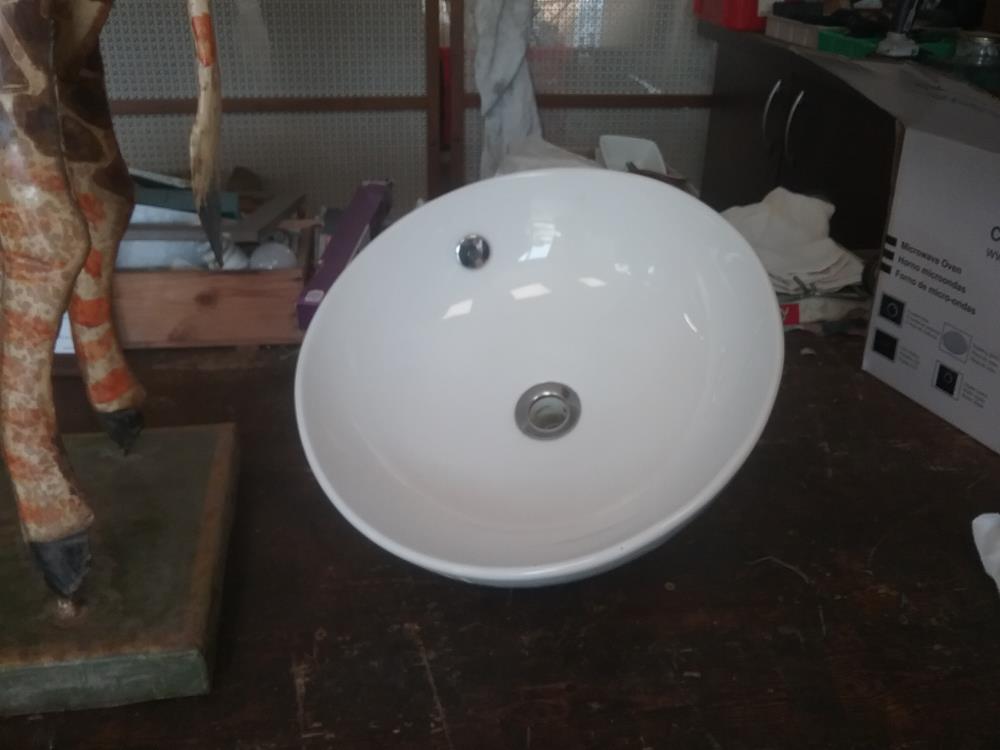 EVIER LAVABO ROND