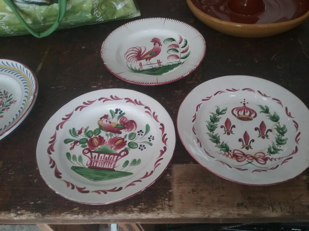 ASSIETTE DECO ANCIENNE