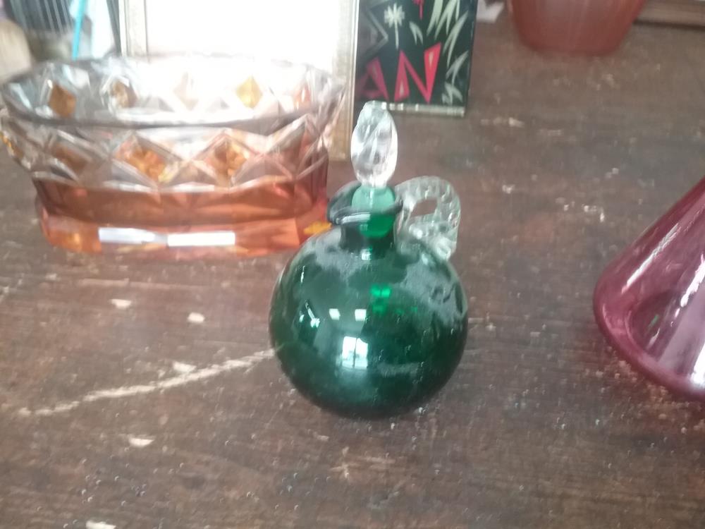 FIOLE VERRE VERTE