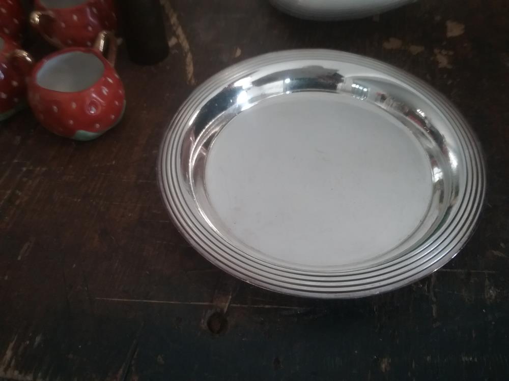 2 DESSOUS DE BOUTEILLE MA CHRISTOFLE 