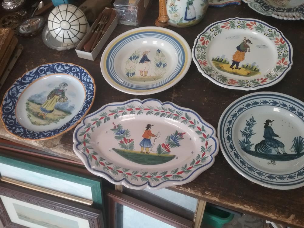 ASSIETTE QUIMPER ANCIENNE