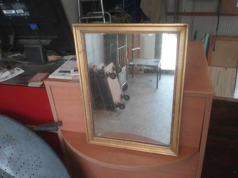 MIROIR DORE MERCURE